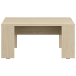 Tavolino da Salotto Marrone Rovere Forma Rettangolare Materiale Piano in Legno Nobilitato 119x60x40h cm, Colore Ripiano Marrone - Turate