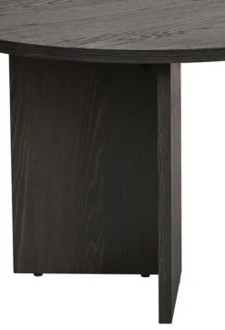 Tavolino da Salotto Nero Forma Rettangolare Materiale Piano in Legno Nobilitato 119x60x40h cm, Colore Ripiano Nero - Turate