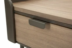 Tavolino salotto rettangolare nero 110x60x40h cm - Enemonzo