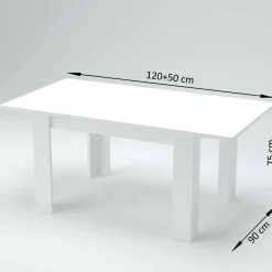 Tavolo allungabile 6-8 posti 120/170x90cm rovere - Avatar
