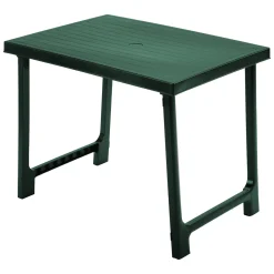 Tavolo da Esterno Verde 6 Posti Tavolo Tavolo da Esterno Fisso 137x85x72h cm, Lunghezza Massima 137 cm Made in Italy - Greggs