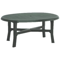 Tavolo da Esterno Verde 6 Posti Tavolo Tavolo da Esterno Fisso 165x110x72h cm, Lunghezza Massima 165 cm Made in Italy - Simmsville