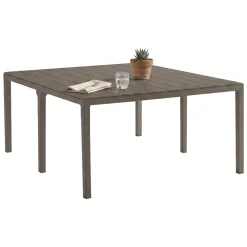 Tavolo da giardino allungabile 8-12 posti 147/294x90cm antracite - Brossard