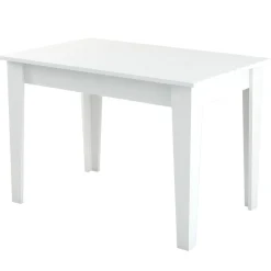 Tavolo da pranzo rettangolare 6 posti bianco 138x81cm - Alois