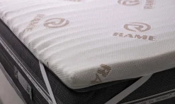 Topper matrimoniale Afella, Anti acaro e Anallergico, Cm 160x200h5
