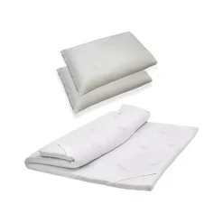 Topper singolo Delfina, 100% Made in Italy, 80x190xh5 cm